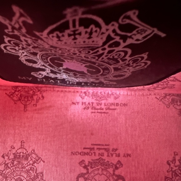 My Flat in London Pink and Black Quilted Satchel - Picture 4 of 5